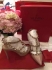 Valentino Rockstuds Beige patent leather